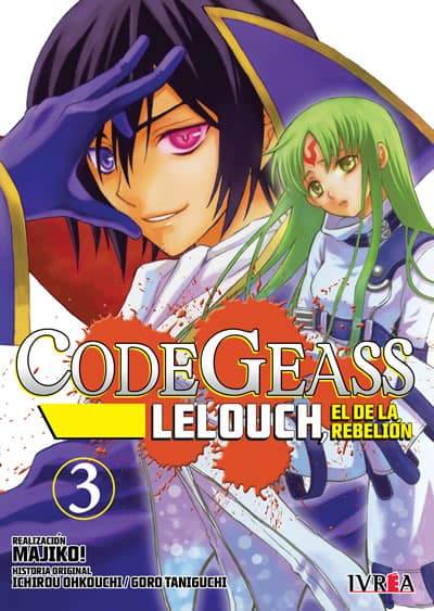 book_codegeasslelouch03_ivrea Code Geass: Lelouch, el de la Rebelión - 03